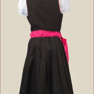 Amaras Black and Pink German Dirndl