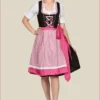 Amaras Black and Pink German Dirndl