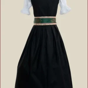 Anna Black Maxi Dirndl Dress