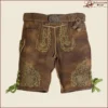 Bavarian Lederhosen Vintage Brown