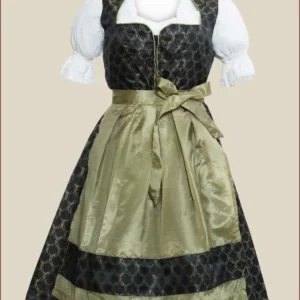 Brigitte Bavarian Black Dirndl