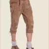 Brown Bavarian Classic Long Bundhosen