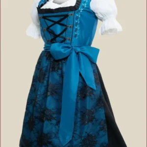 Classic Blue Vintage Dirndl
