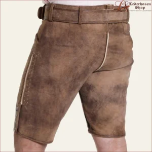 Classic German Lederhosen Deer Brown