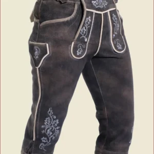 Classic Handcrafted Rusty Black Bundhosen