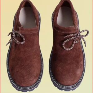 Genuine Light Brown Lederhosen Shoes