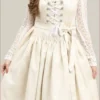 Graceful Off White Bavarian Dirndl
