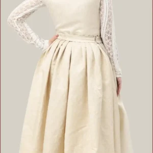 Graceful Off White Bavarian Dirndl