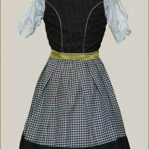 Helma Vintage Emerald Green Midi Dirndl