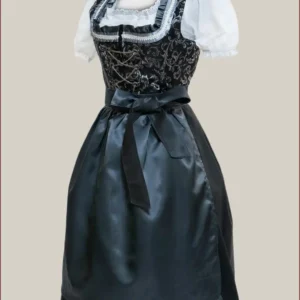Ilse Moonlit Silver Midi Dirndl