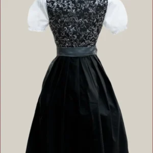 Ilse Moonlit Silver Midi Dirndl