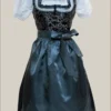 Ilse Moonlit Silver Midi Dirndl