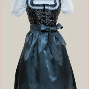 Ilse Moonlit Silver Midi Dirndl