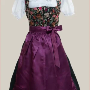 Leonie Spring Floral Purple Dirndl