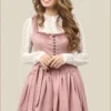 Lovely Light Purple Bavarian Dirndl Dress