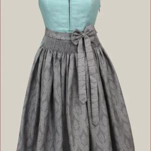 Radiant Turquoise Bavarian Midi Dirndl