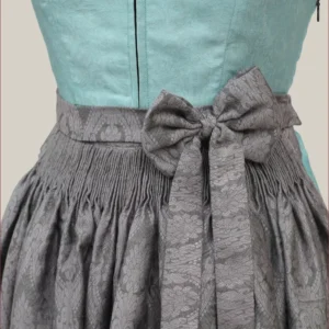 Radiant Turquoise Bavarian Midi Dirndl
