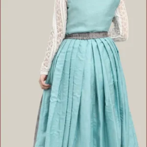 Radiant Turquoise Bavarian Midi Dirndl