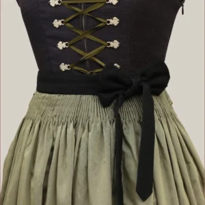 Sophisticated Black German Classic Dirndl
