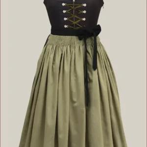 Sophisticated Black German Classic Dirndl