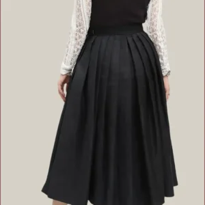 Sophisticated Black German Classic Dirndl