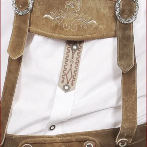 Staggering Brown Short Plattler Lederhosen Men 2