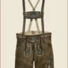 Tannish Brown Deerskin Lederhosen