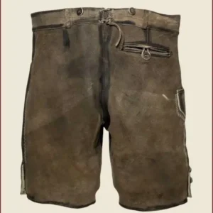 Tannish Brown Deerskin Lederhosen