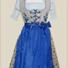 Traditional Bavarian Blue Midi Dirndl 1