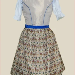 Traditional Bavarian Blue Midi Dirndl 4