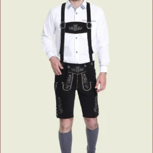 Traditional German Black Forest Lederhosen 10