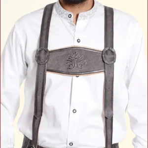 Traditional Short Lederhosen in Classic Black 11