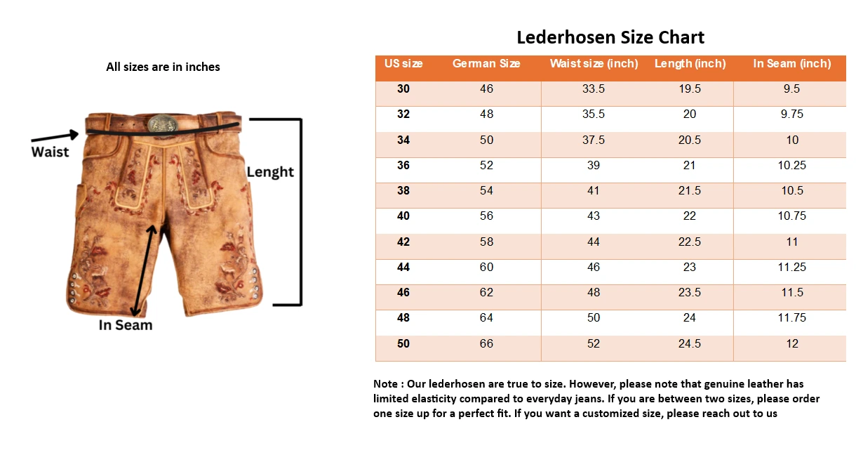Authentic German Lederhosen in Shaded Grey